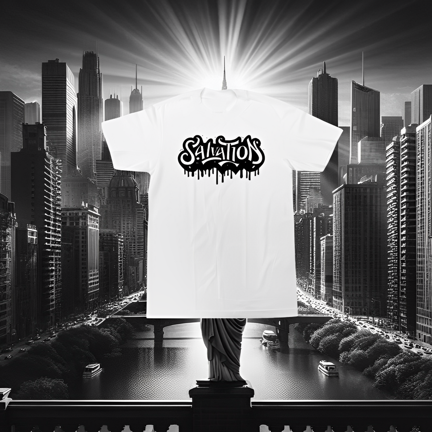 Salvation Graffiti T-Shirt (White)