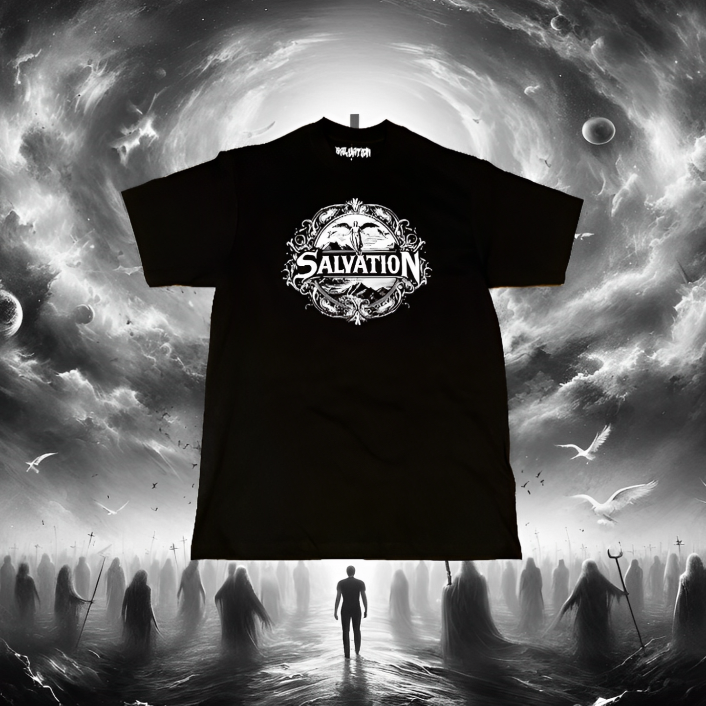 Salvation Black T-Shirt
