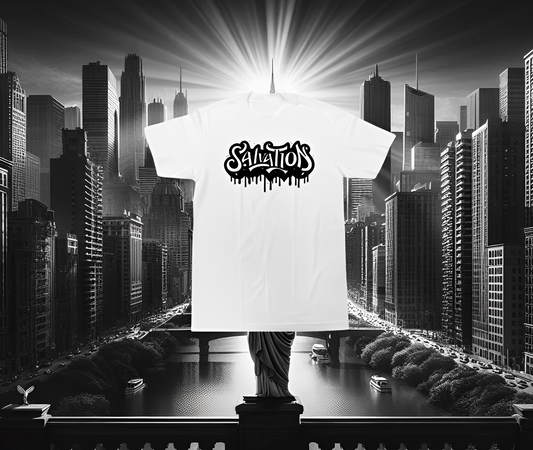 Salvation Graffiti T-Shirt (White)